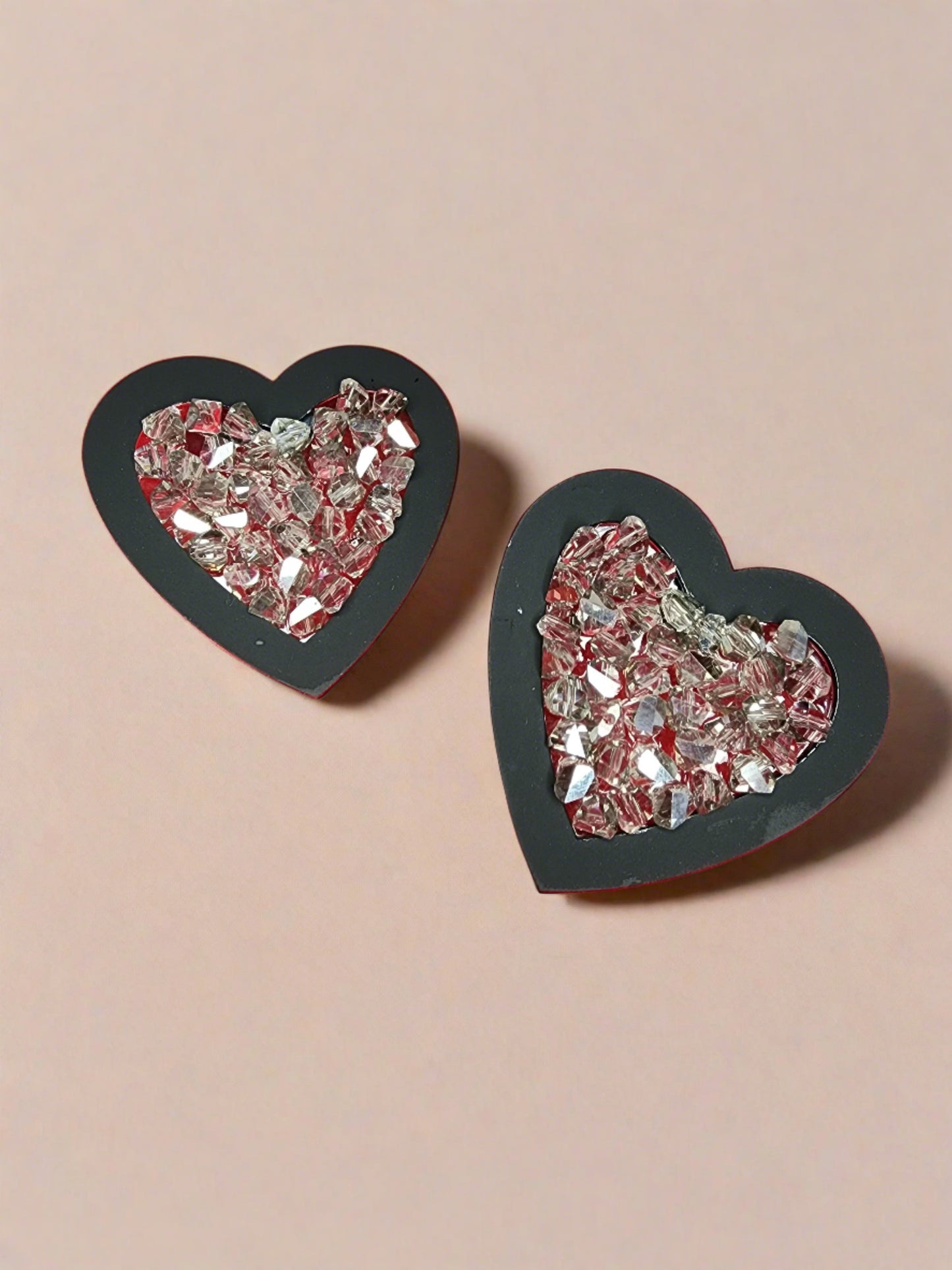 Shattered Heart Earrings