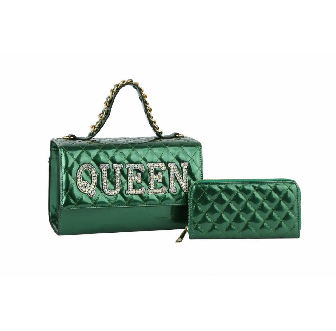 Queen bag w/ wallet