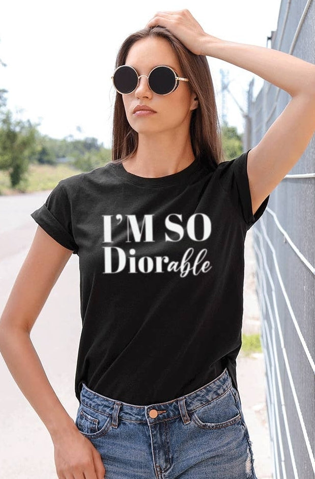 So Diorable unisex tshirt